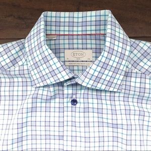 Eton Check Slim Fit Shirt